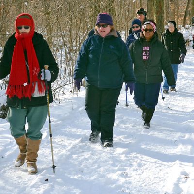 winter hike series