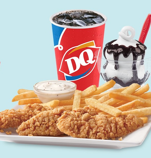 Dairy Queen serves $5 Buck Lunch with sundae all day
