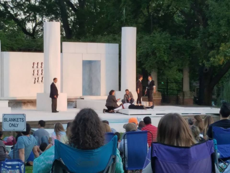 The Actors Theatre Free Shakespeare Plays in Schiller Park