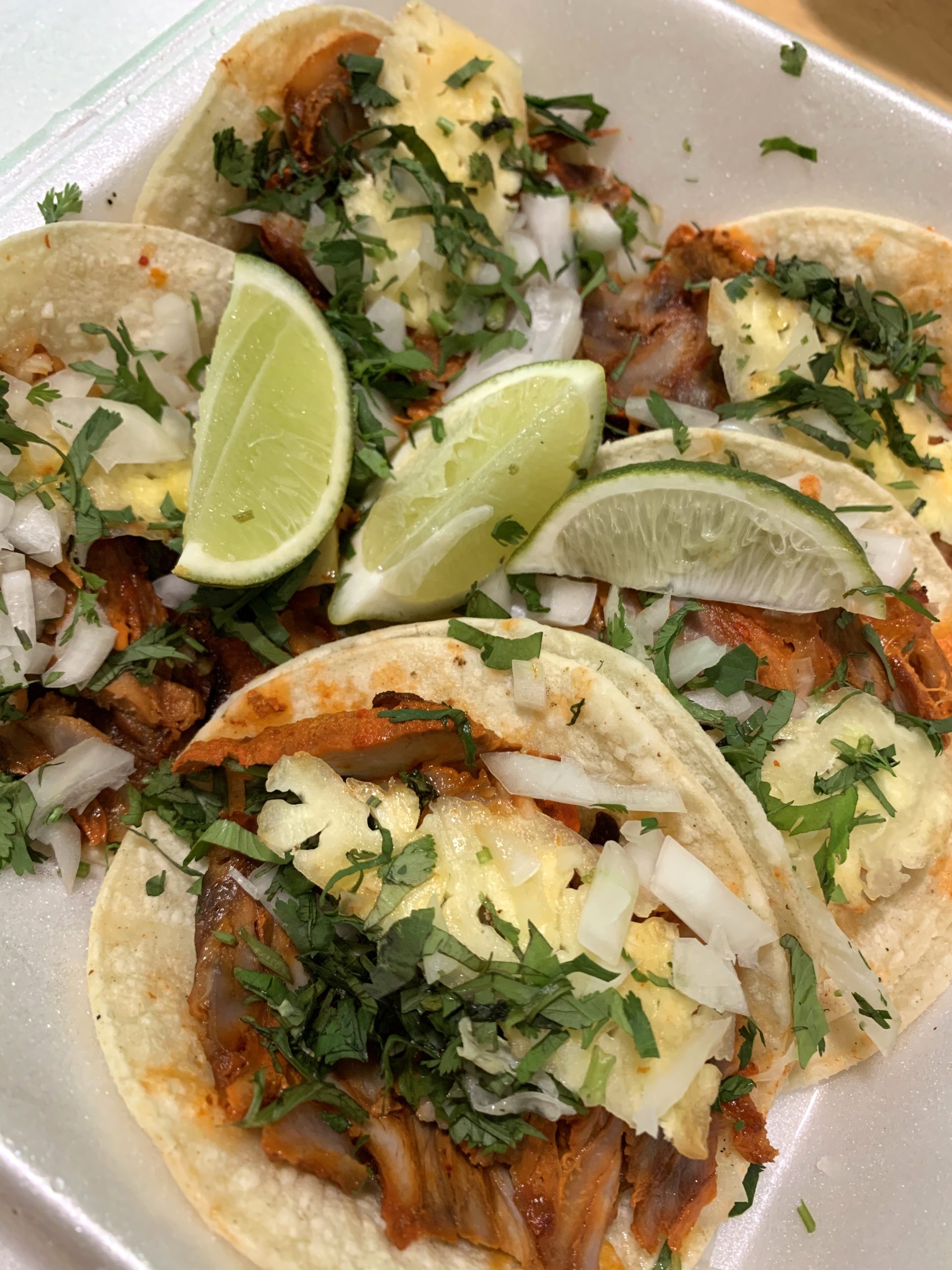 Los Guachos Al Pastor tacos Columbus on the Cheap