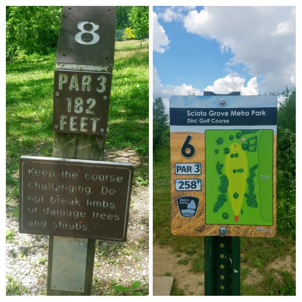 disc golf Columbus on the Cheap